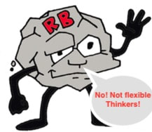 lesson about flexible thinking rock brain